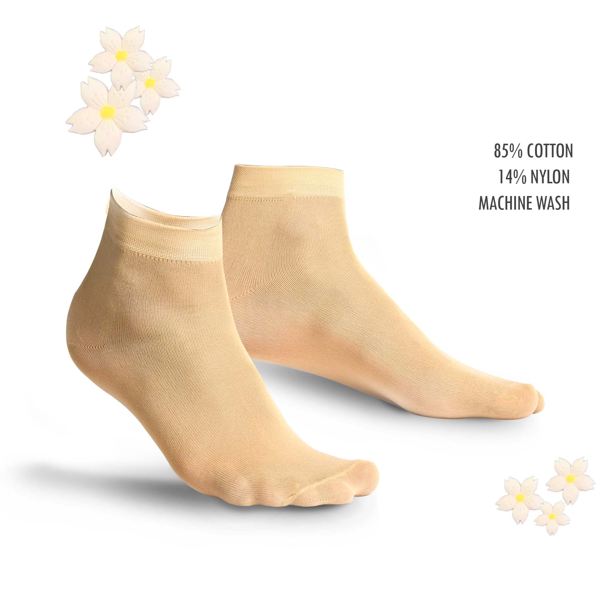 Women Socks  Skin-Short Women Socks  Skin-Short