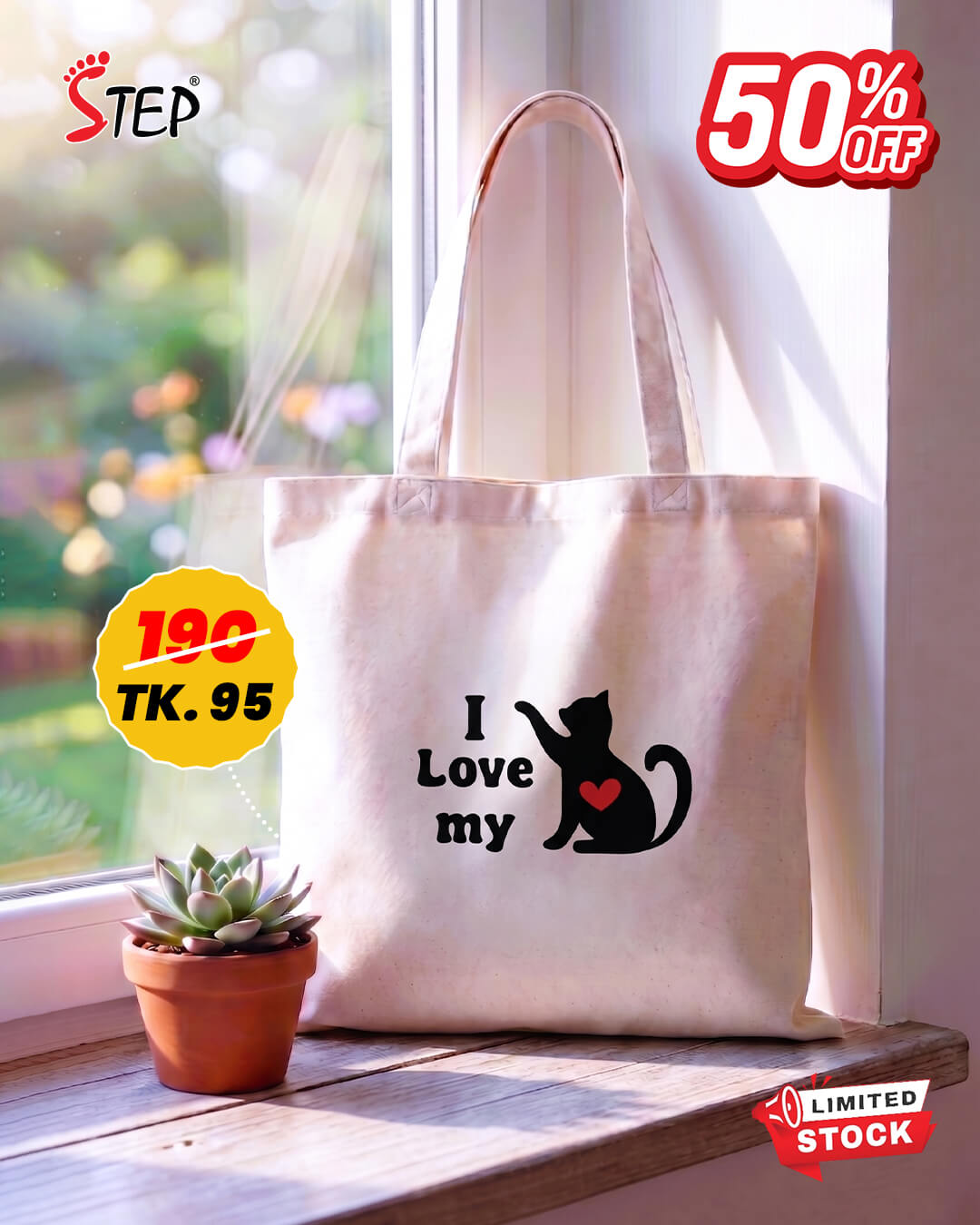 Canvas Tote Bag	STBAP011