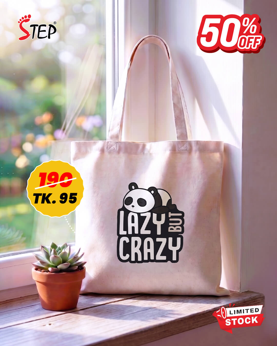 Canvas Tote Bag	STBAP012
