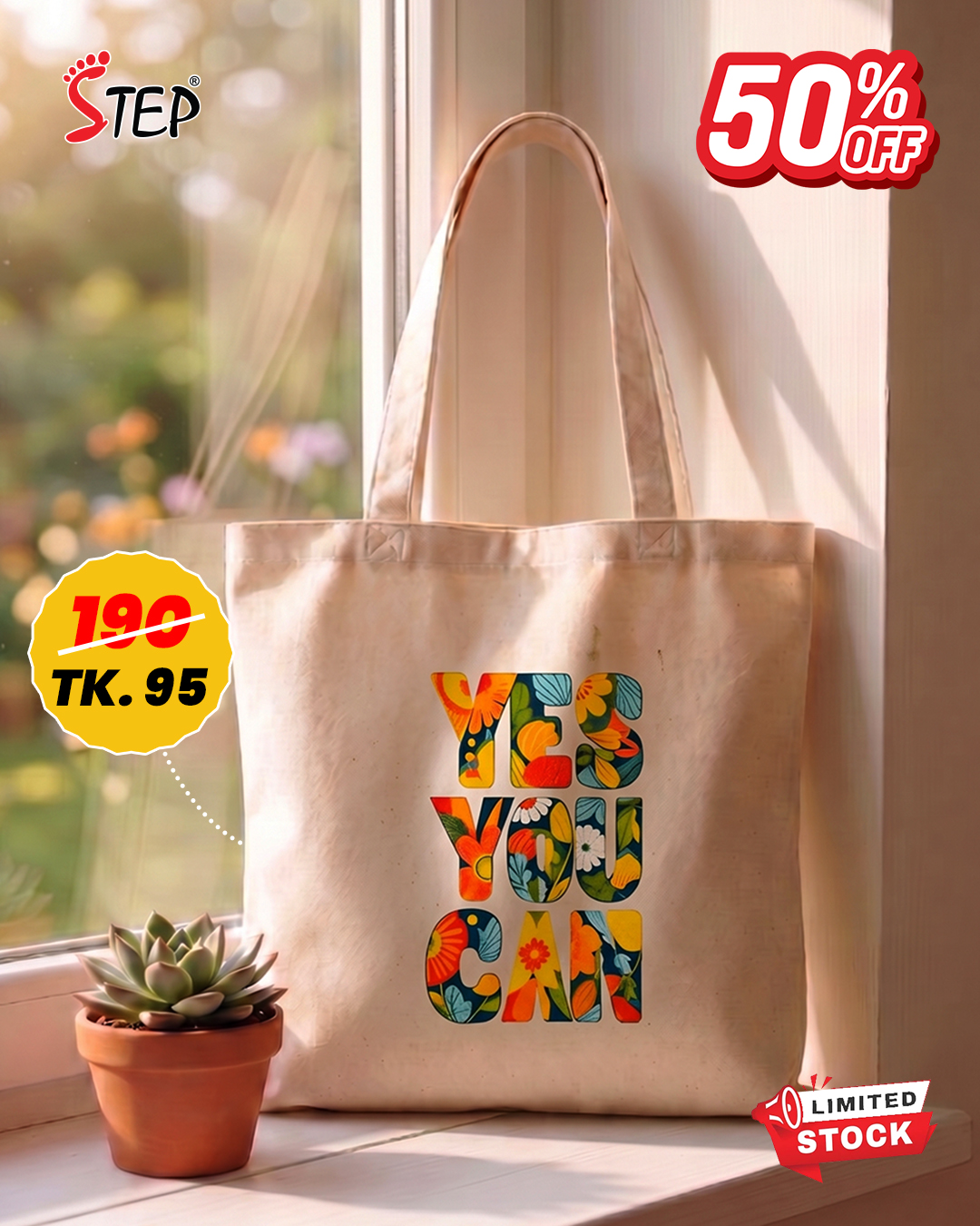 Canvas Tote Bag STBQP0026