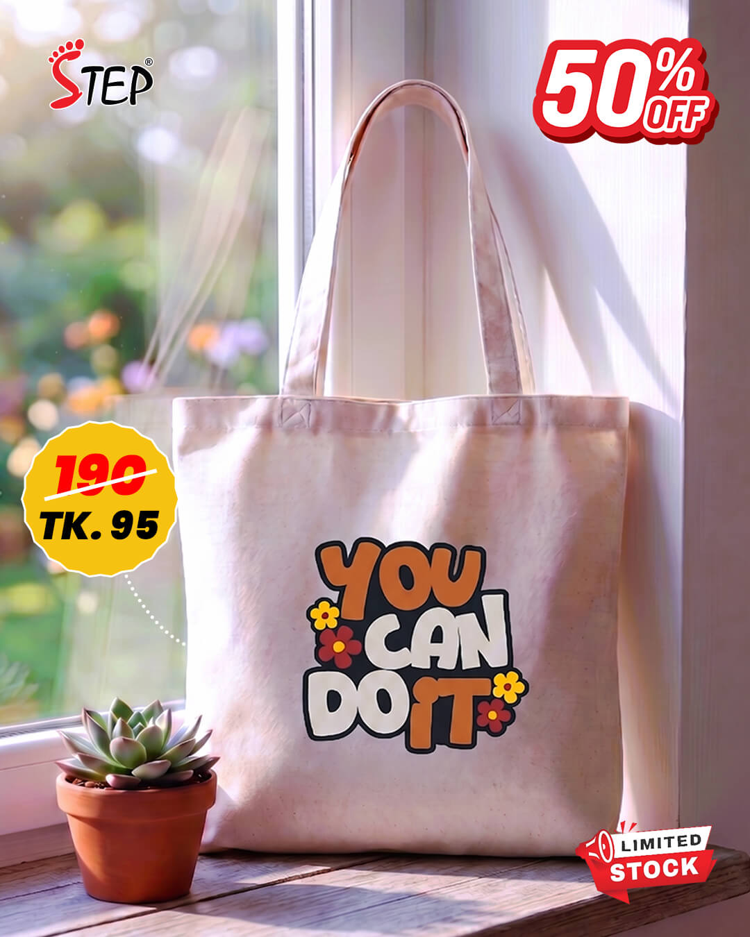 Canvas Tote Bag STBQP0027